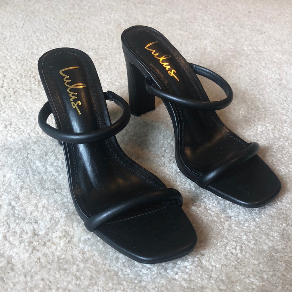 Lulus Two Strap Heels
